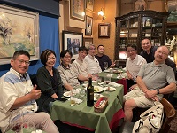 大隈侯雉子橋記念碑清掃